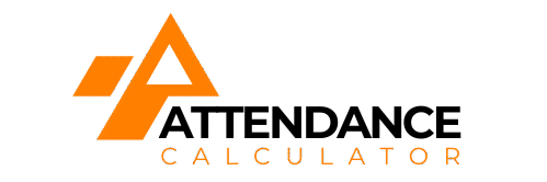 attendance percentage calculator, calculate percentage of attendance, attendance calculator online
